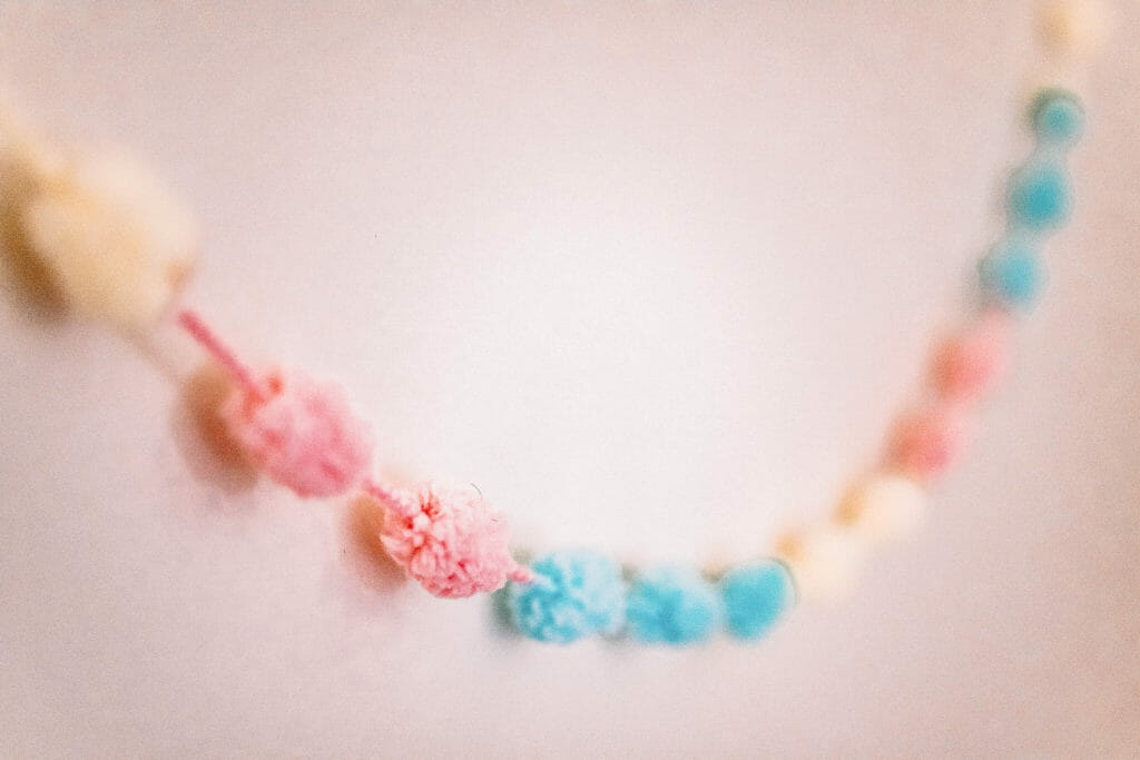 newborn girl detail