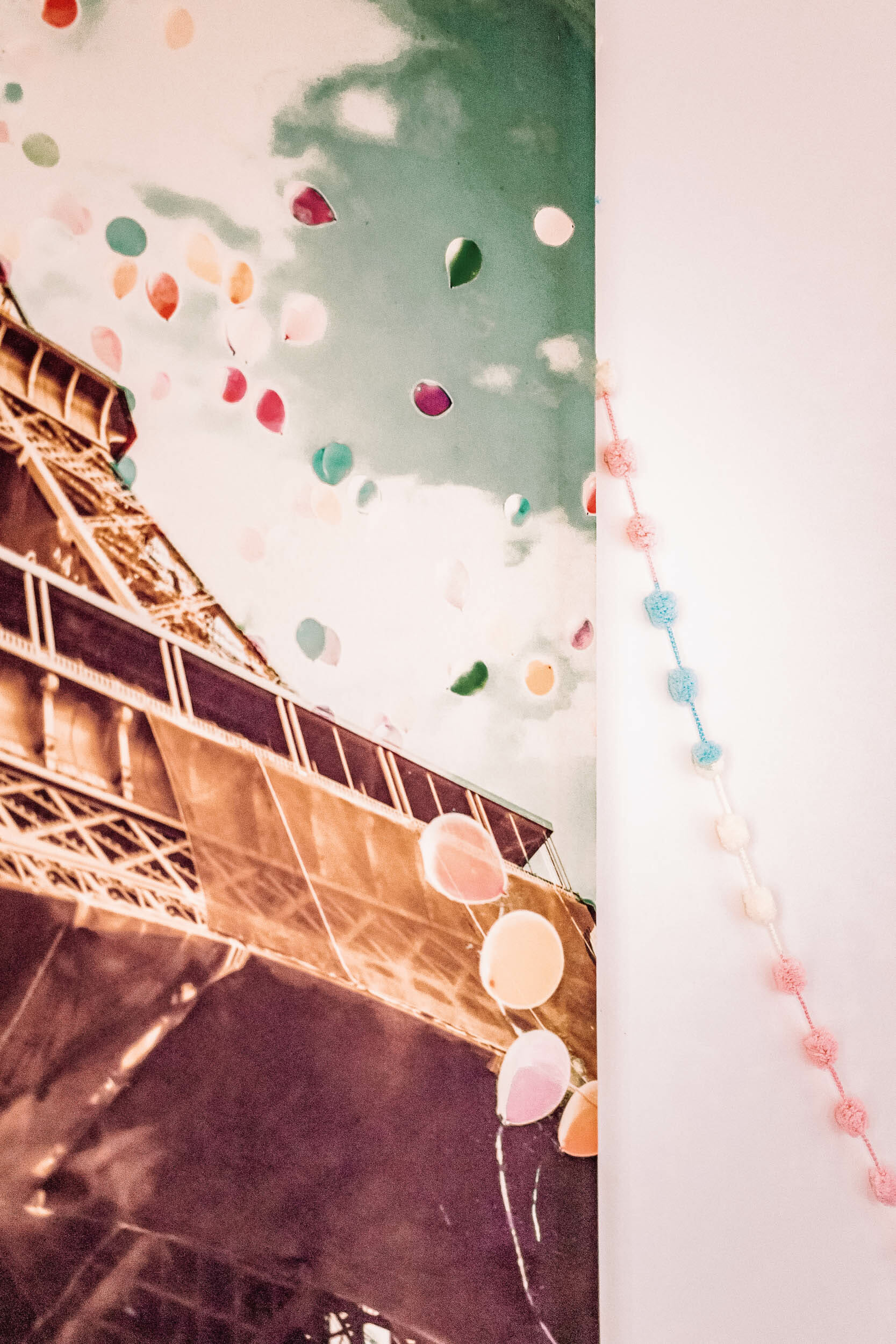 newborn girl nursery detail
